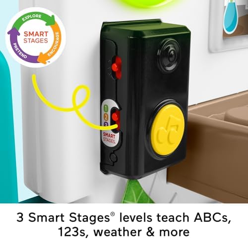 Fisher-Price Baby Learning Toy Laugh Learn Ultimate Playhouse with Smart Stages 9 Pretend