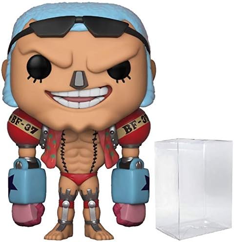 Funko POP One Piece - Franky Funko Vinyl Figure Bundled with Compatible Box Protector