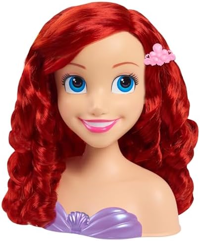 Just Play Disney Princess Small Styling Head - Ariel 8L Packaging