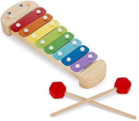 Melissa & Doug Melissa Doug Caterpillar Xylophone Musical Toy With Wooden Mallets 15.25 x