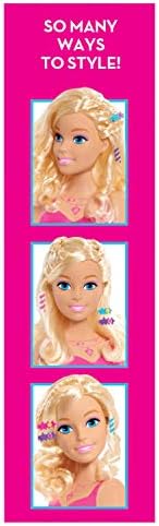 Barbie Fashionistas 8-Inch Styling Head Blonde 20 Pieces Include Hair Styling for Ages 3