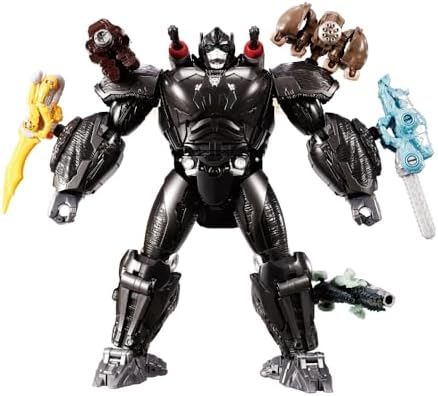 Transformers Takara Tomy Rise of The Beasts 9 Inch Action Figure - Optimus Primal Black