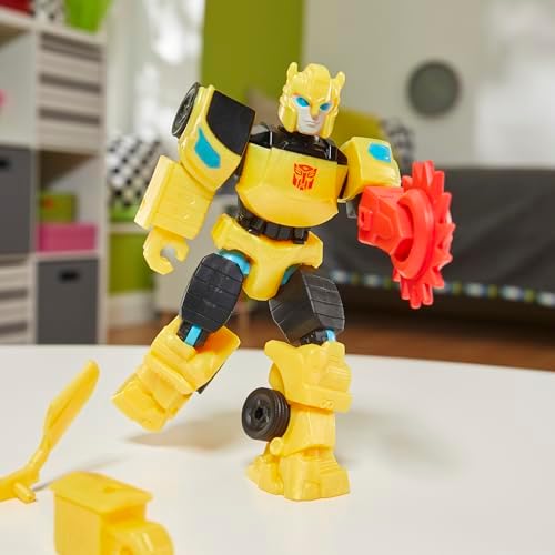 Transformers MixMashers Bumblebee Custom Mix-and-Match Action Figure 5-Inch-Scale 12 cm