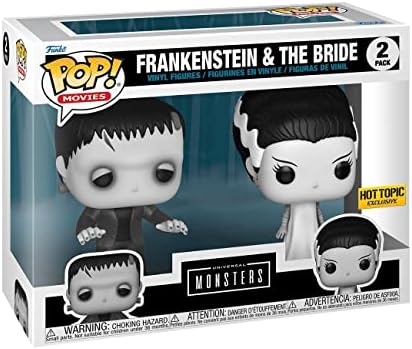 Funko Frankenstein The Bride Hot Topic - Movies 2-Pack Mint
