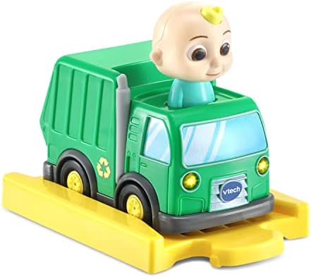VTech CoCoMelon Go Go Smart Wheels JJ's Recycling Truck and Track