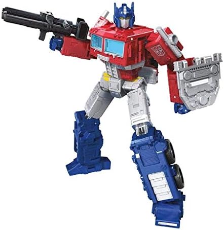 Transformers Generations War for Cybertron Earthrise Leader WFC-E11 Optimus Prime Action