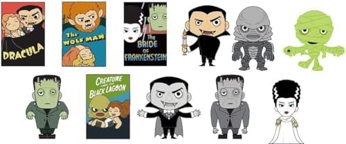 Funko Horror Universal Monsters Pop Figure Bundled with Classic Dracula Vinyl Character