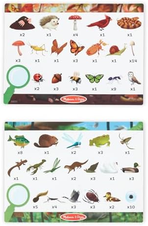 Melissa & Doug Melissa Doug Double-Sided Seek Find Puzzle - FSC Certified