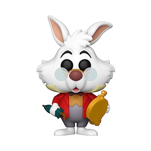 Funko POP Disney Alice in Wonderland 70th - White Rabbit with Watch Multicolor 3.75 inches