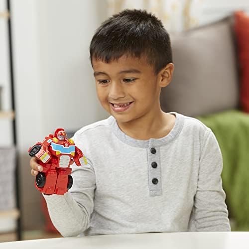 Transformers Playskool Heroes Rescue Bots Academy Team Heatwave The Fire-Bot Converting