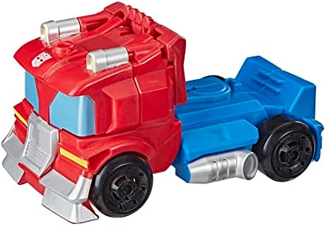 Transformers Playskool Heroes Rescue Bots Academy Team Optimus Prime 4.5-Inch Action