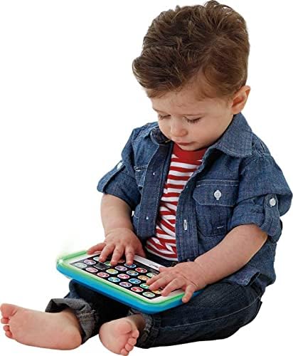 Fisher-Price Toddler Learning Toy Laugh Learn Smart Stages Tablet with Lights Music for