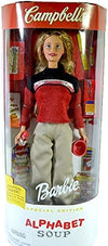 Mattel Barbie Campbell's Soup Barbie Doll Themed-Dolls Alphabet Soup Collection