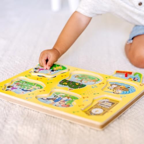 Melissa & Doug Melissa Doug Sing-Along Nursery Rhymes Sound Puzzle