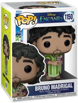Funko Pop Pop Disney Encanto - Bruno Madrigal Multicolor 4 Inches - Collectable Vinyl Figure
