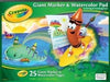 Crayola 2 PADS Giant Marker and Watercolor Pad