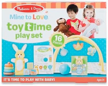 Melissa & Doug Melissa Doug Mine to Love Toy Time for Doll