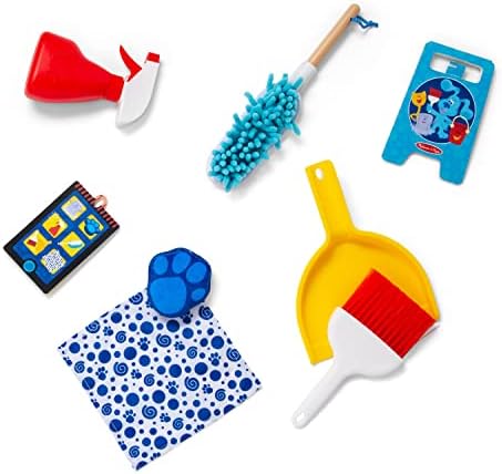 Melissa & Doug Melissa Doug Blue's Clues You Clean-Up Time - Toddler Toy Cleaning Set