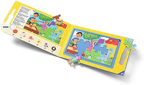 Melissa & Doug Melissa Doug Blue's Clues You Take-Along Magnetic Jigsaw Puzzle