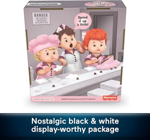Fisher-Price Little People Collector I Love Lucy TV Show Set 2 Character Figures in a