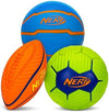 Nerf Mini Foam Sports Ball Set - Foam Football Soccer Ball Basketball Set Soft Foam