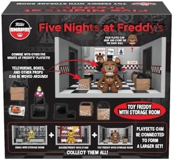 Funko Snaps Five Nights at Freddy's - Toy Freddy with Storage Room