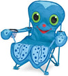 Melissa & Doug Melissa Doug Sunny Patch Flex Octopus Folding Beach Chair For