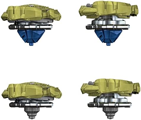 Beyblade Hasbro Burst QuadDrive Berserk Balderov B7 and Cyclone Belfyre B7 Spinning Top