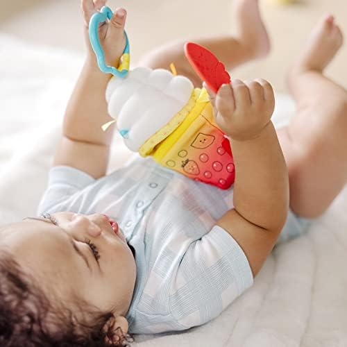 Melissa & Doug Melissa Doug Multi-Sensory PBJ Take-Along Clip-On Baby Toy Sensory Toy for