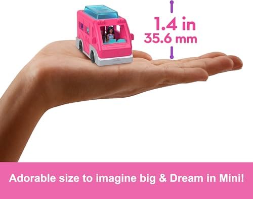Barbie Mini Land 4-Pack Doll Toy Vehicle
