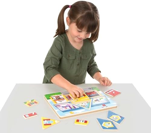 Melissa & Doug Melissa Doug Around the House Sound Puzzle