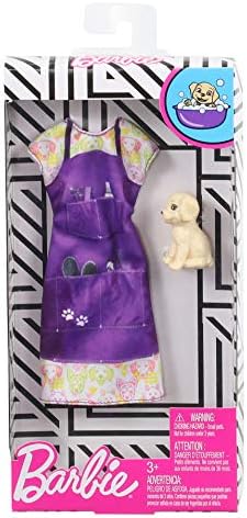 Barbie Clothes - Career Outfit Doll Pet Groomer with Puppy