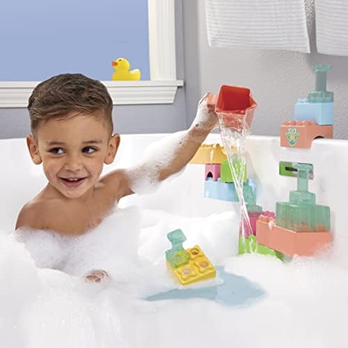 Little Tikes Baby Builders - Splash Blocks First Blocks for Babies and Toddlers Easy to