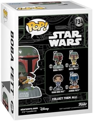 Funko POP Star Wars Boba Fett with Rockets - Collectable Vinyl Figure