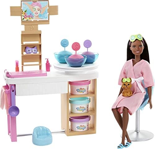 Barbie Face Mask Spa Day Playset