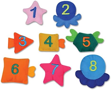 Melissa & Doug Melissa Doug K's Fish and Count Learning Game With 8 Numbered Fish to