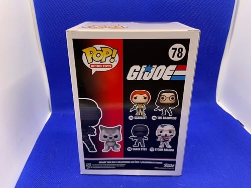 Funko Pop Retro G.I. Joe Snake Eyes with Timber 78 Funko Shop