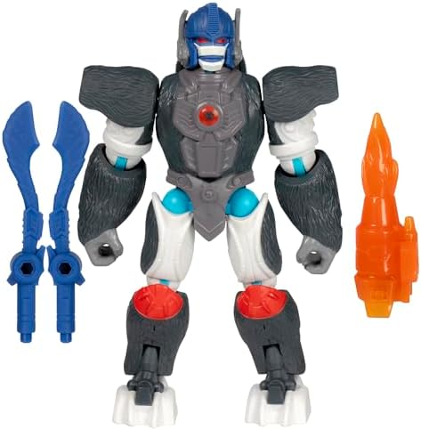 Transformers MixMashers Optimus Primal Custom Mix-and-Match Action Figure 5-Inch-Scale 12