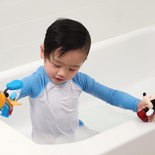 Disney Mickey Friends 6 Piece Bath Squirter Bucket Set. Bath for Baby and Toddlers