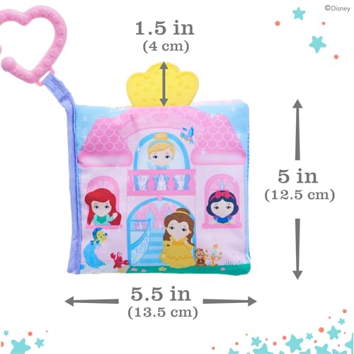 Disney Preferred Disney Baby - Disney Princess Soft Book with Teether Toy Crinke Pages -