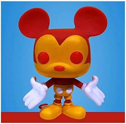 Funko Pop Disney 90 Years Orange and Yellow Mickey Mouse Vinyl Figure