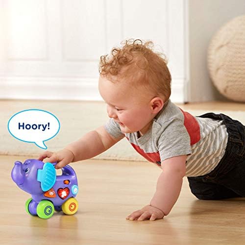 VTech Push Explore Elephant Purple
