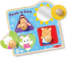 Melissa & Doug Melissa Doug Ms. Rachela Wooden Peek-a-Boo Jumbo Peg Puzzle