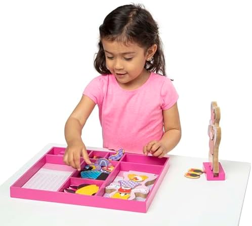 Melissa & Doug Melissa Doug Disney Minnie Mouse and Daisy Duck Magnetic Dress-Up Wooden Doll