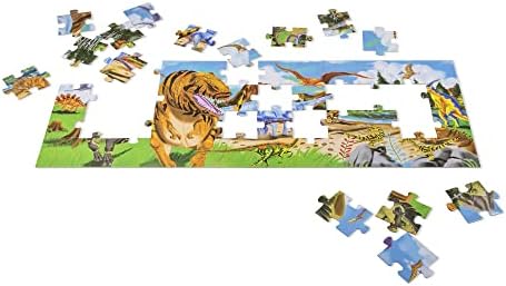 Melissa & Doug Melissa Dougi Land of Dinosaurs 48pcs Floor Puzzle