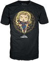 Funko Pop Pop and Tee Marvel - Captain Marvel S