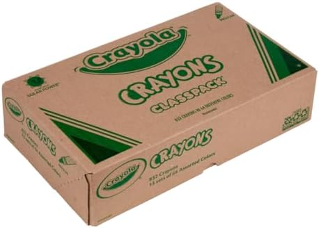 Crayola Crayon Classpack 832 Count Bulk School Supplies for Classrooms13 Sets of 64