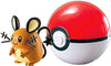Pokemon Clip and Carry Dedenne with Poke Ball