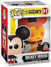 Funko Pop Disney 90 Years Orange and Yellow Mickey Mouse Vinyl Figure
