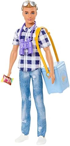 Barbie It Takes Two Camping Set with Blonde Ken Doll
